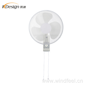 16 inch white ABS plastic material wall fans